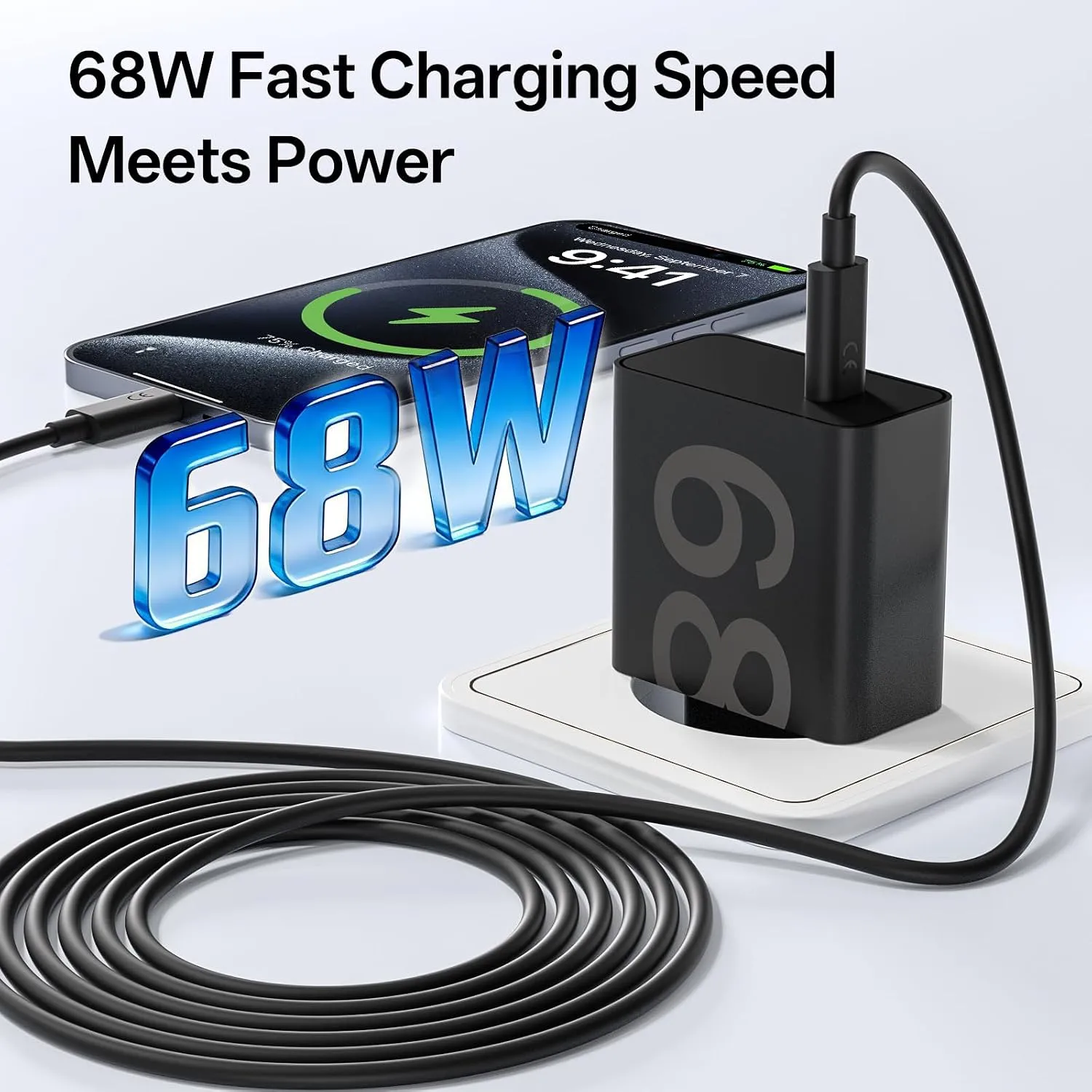 68W USB-C Charger view 3