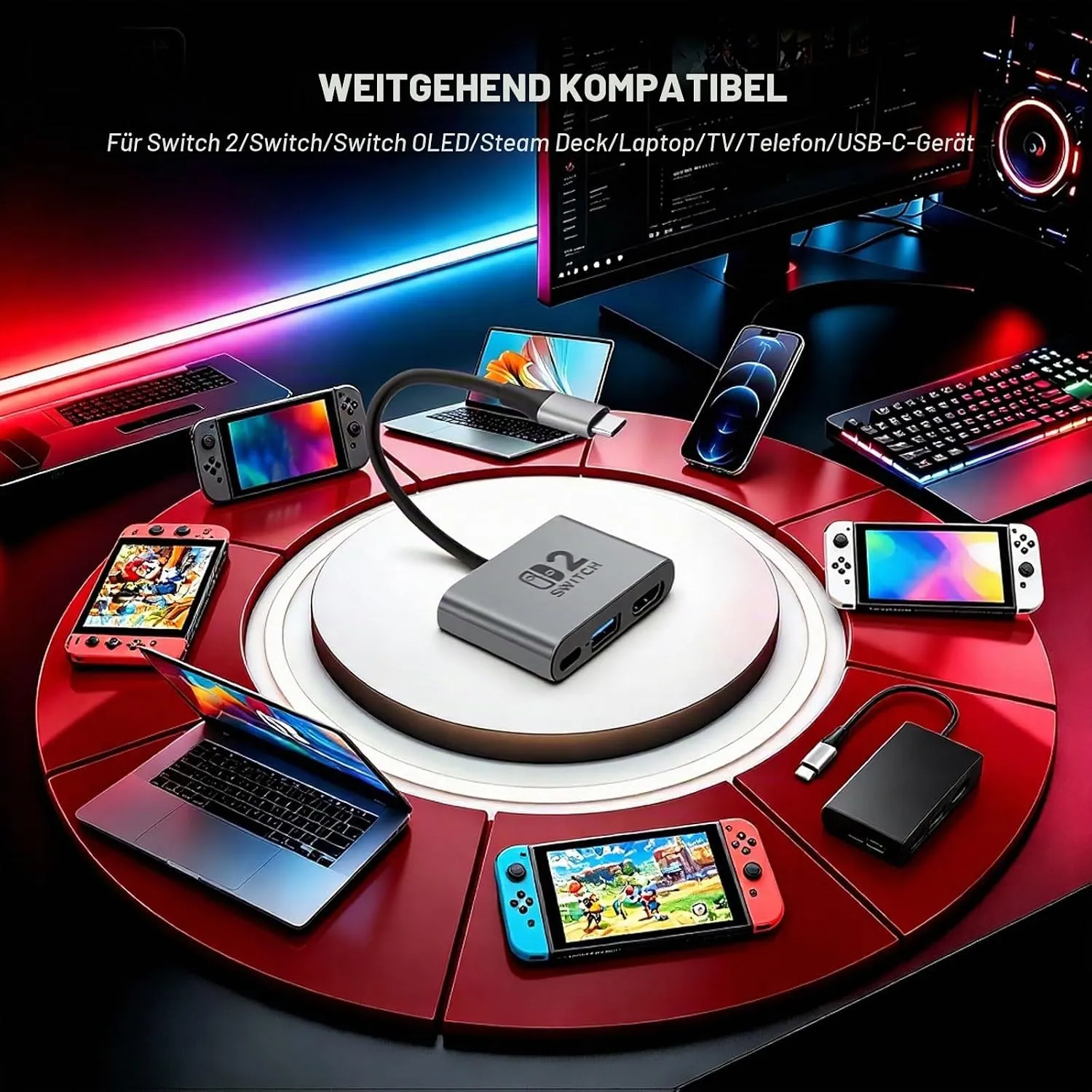 3-in-1 USB-C Dock with 4K 120 Hz HDMI view 5